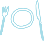 食器のイラスト